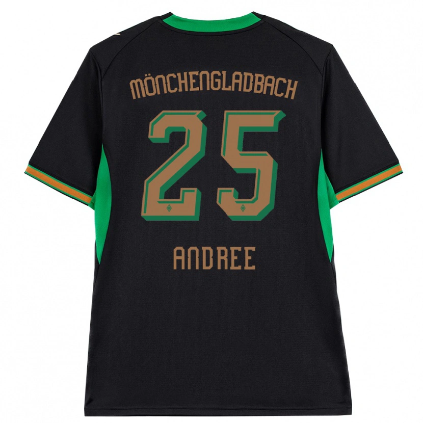 Danxen Damen Lukas Andree #25 Schwarz Orange Grün Braun Auswärtstrikot Trikot 2026/27 T-Shirt Schweiz