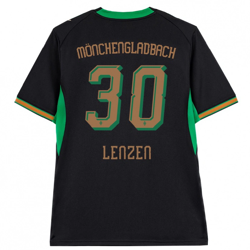 Danxen Damen Hannah Lenzen #30 Schwarz Orange Grün Braun Auswärtstrikot Trikot 2026/27 T-Shirt Schweiz