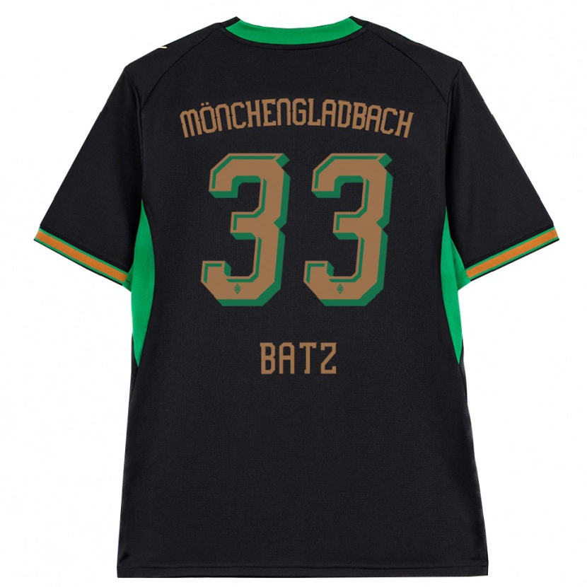 Danxen Damen Daniel Batz #33 Schwarz Orange Grün Braun Auswärtstrikot Trikot 2026/27 T-Shirt Schweiz