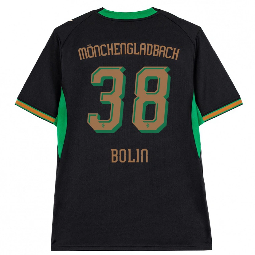 Danxen Damen Hugo Bolin #38 Schwarz Orange Grün Braun Auswärtstrikot Trikot 2026/27 T-Shirt Schweiz