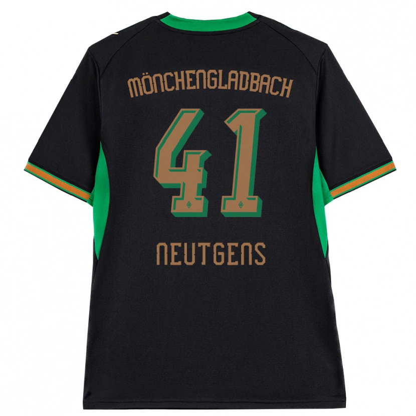 Danxen Damen Maximilian Neutgens #41 Schwarz Orange Grün Braun Auswärtstrikot Trikot 2026/27 T-Shirt Schweiz