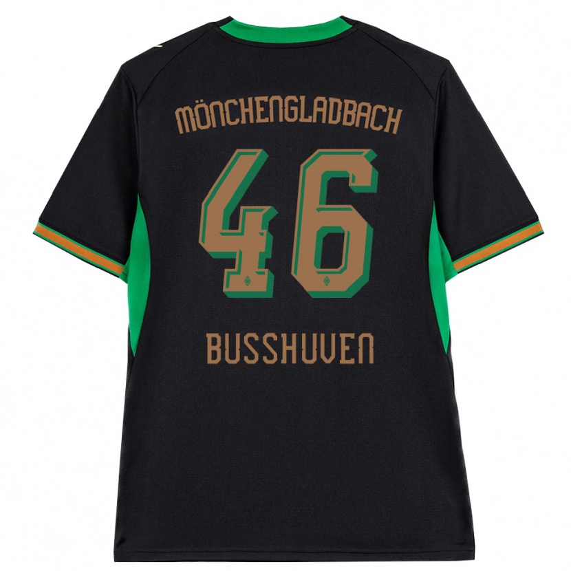 Danxen Damen Alina Busshuven #46 Schwarz Orange Grün Braun Auswärtstrikot Trikot 2026/27 T-Shirt Schweiz