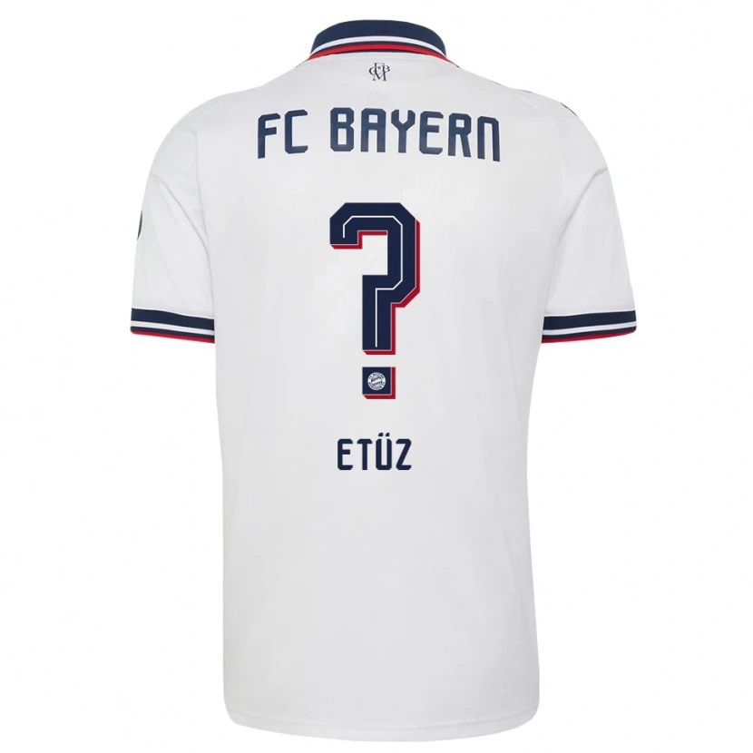 Danxen Damen Atakan Etüz #0 Weiß Grau Rot Auswärtstrikot Trikot 2026/27 T-Shirt Schweiz