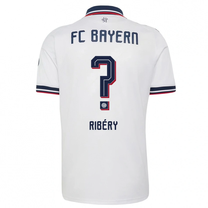 Danxen Damen Seif Ribéry #0 Weiß Grau Rot Auswärtstrikot Trikot 2026/27 T-Shirt Schweiz