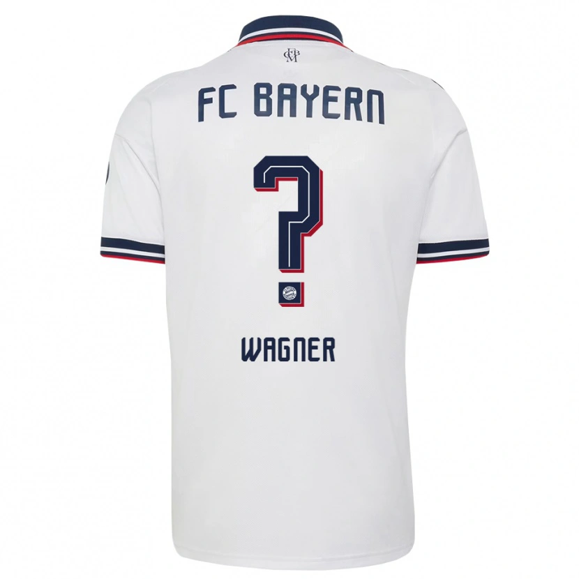 Danxen Damen Maximilian Wagner #0 Weiß Grau Rot Auswärtstrikot Trikot 2026/27 T-Shirt Schweiz