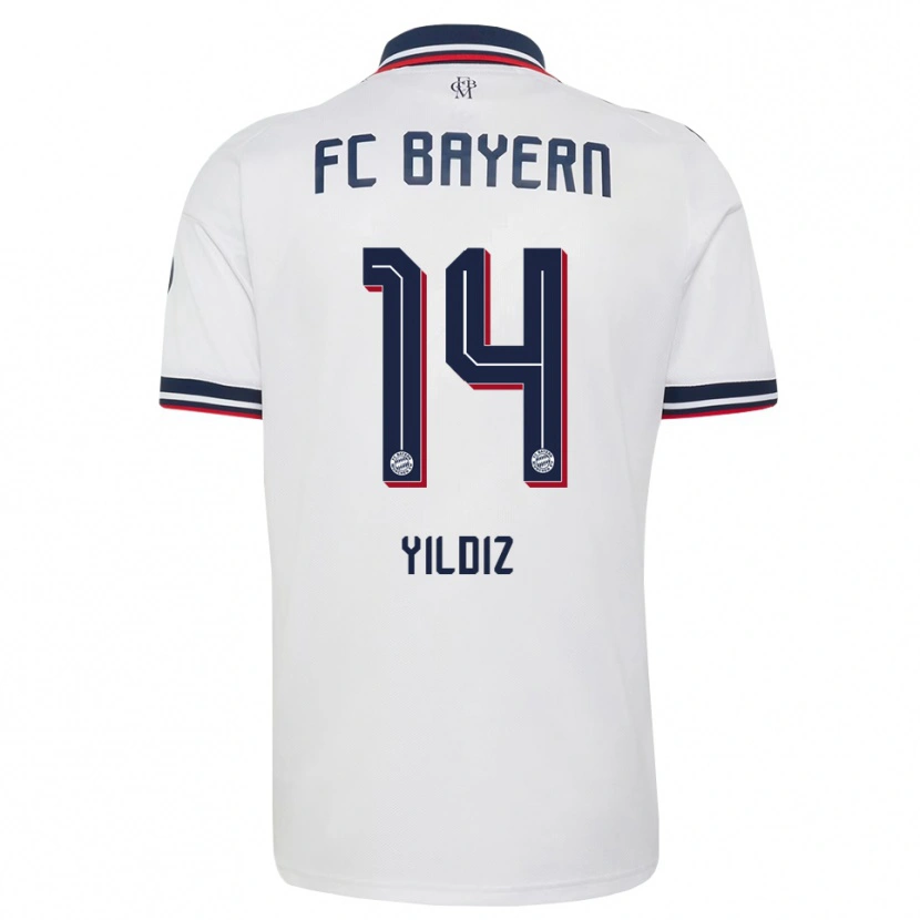 Danxen Damen Veis Yildiz #14 Weiß Grau Rot Auswärtstrikot Trikot 2026/27 T-Shirt Schweiz