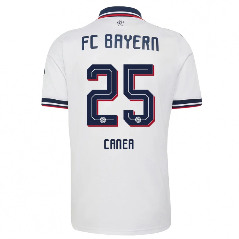 Danxen Damen Rares Canea #25 Weiß Grau Rot Auswärtstrikot Trikot 2026/27 T-Shirt Schweiz