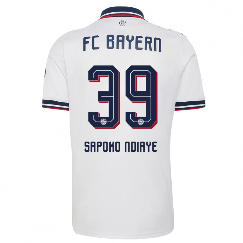 Danxen Damen Bara Sapoko Ndiaye #39 Weiß Grau Rot Auswärtstrikot Trikot 2026/27 T-Shirt Schweiz