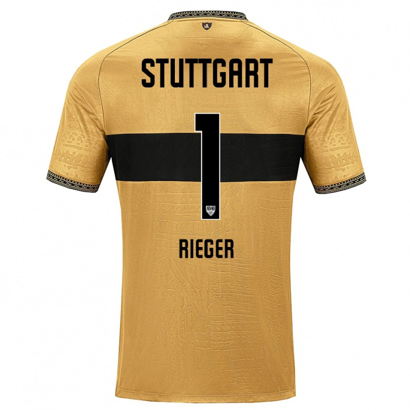 Danxen Damen Nico Rieger #1 Braun Schwarz Weiß Auswärtstrikot Trikot 2026/27 T-Shirt Schweiz
