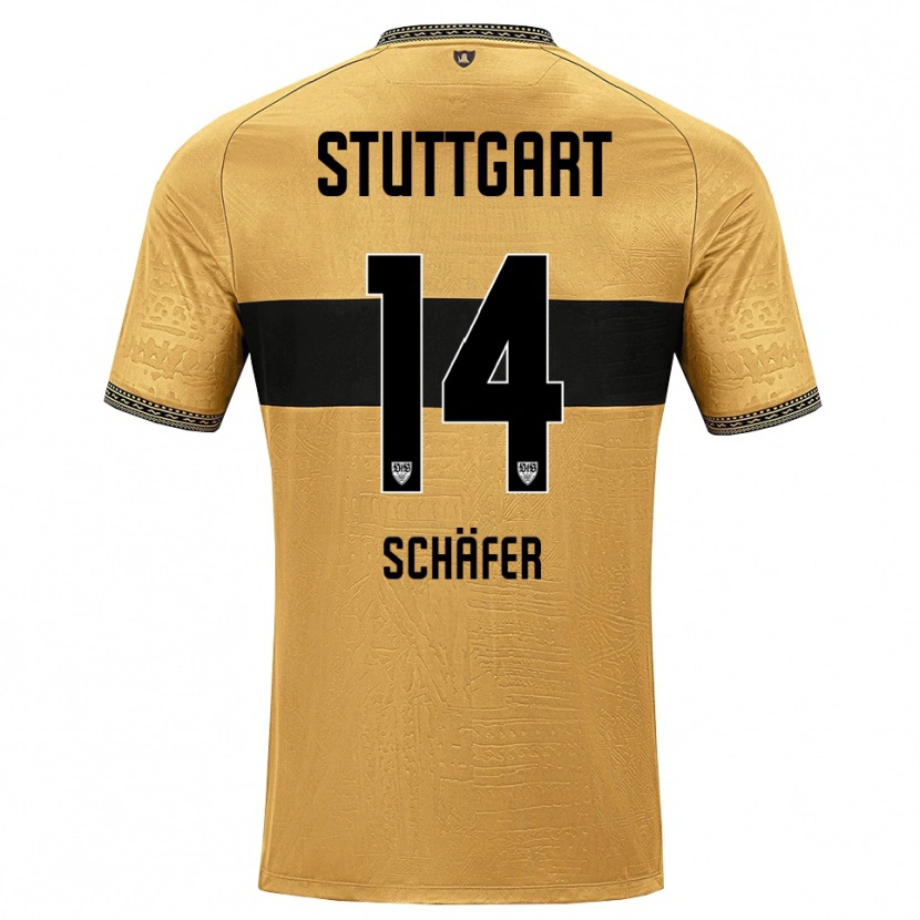 Danxen Damen Katharina Schäfer #14 Braun Schwarz Weiß Auswärtstrikot Trikot 2026/27 T-Shirt Schweiz