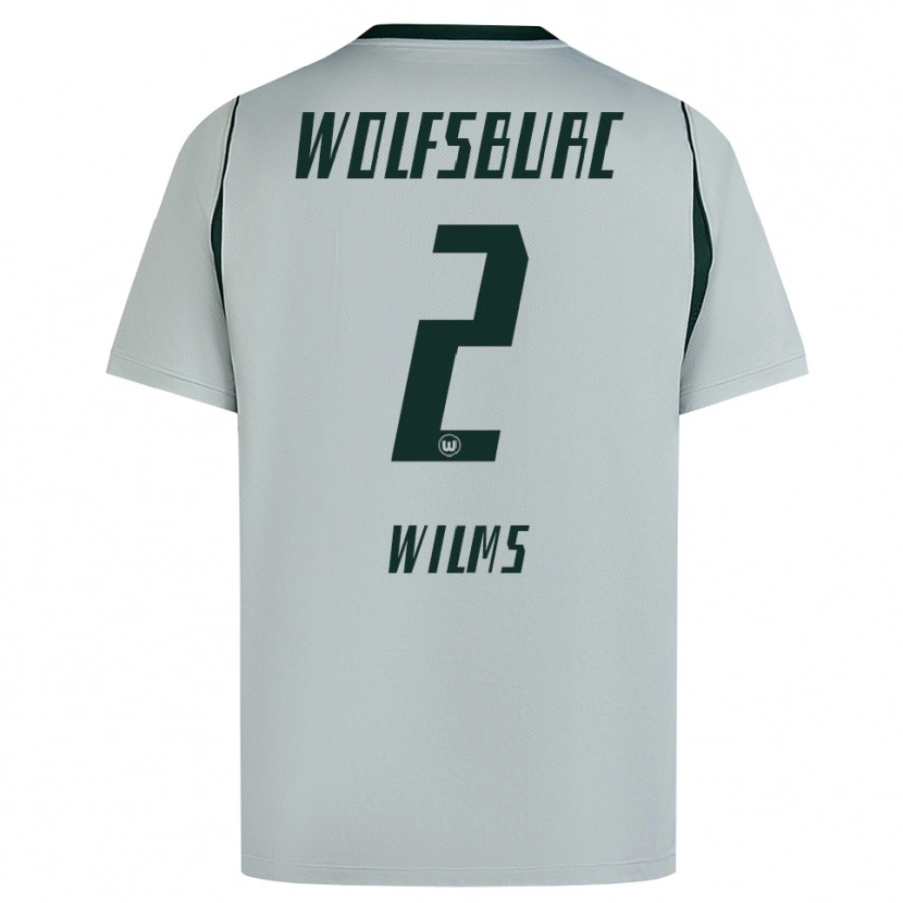 Danxen Damen Lynn Wilms #2 Grau Grün Auswärtstrikot Trikot 2026/27 T-Shirt Schweiz