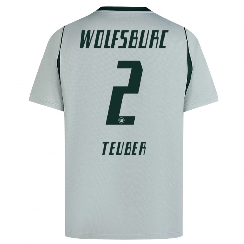 Danxen Damen Julius Teuber #2 Grau Grün Auswärtstrikot Trikot 2026/27 T-Shirt Schweiz