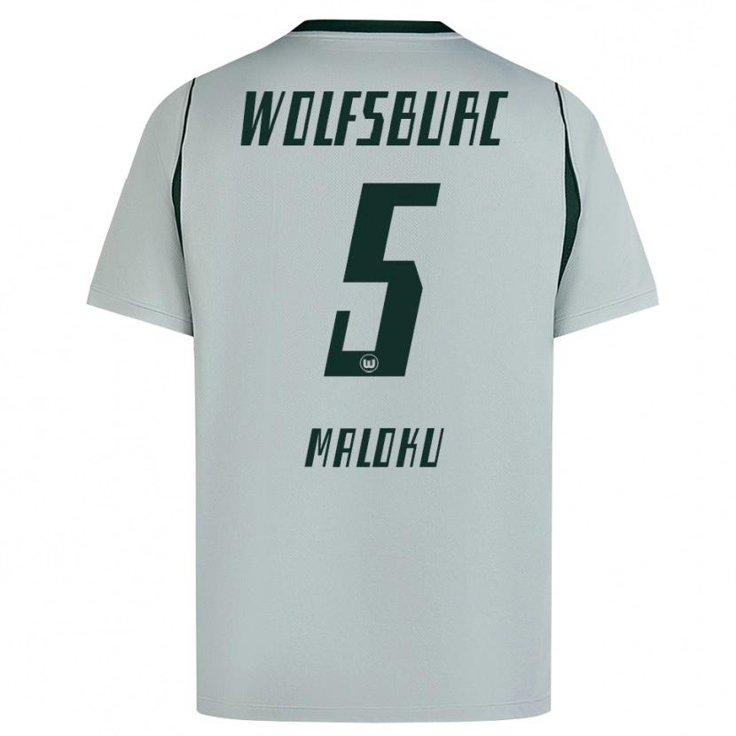 Danxen Damen Enuar Maloku #5 Grau Grün Auswärtstrikot Trikot 2026/27 T-Shirt Schweiz