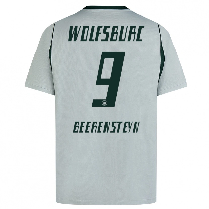 Danxen Damen Lineth Beerensteyn #9 Grau Grün Auswärtstrikot Trikot 2026/27 T-Shirt Schweiz