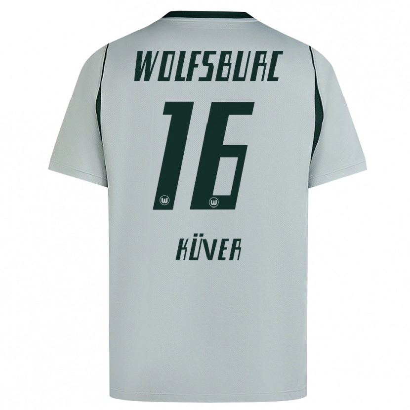 Danxen Damen Camilla Küver #16 Grau Grün Auswärtstrikot Trikot 2026/27 T-Shirt Schweiz