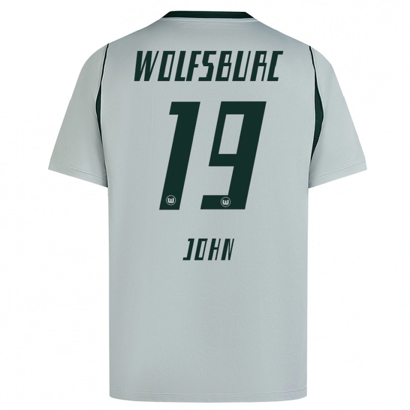 Danxen Damen Michael John #19 Grau Grün Auswärtstrikot Trikot 2026/27 T-Shirt Schweiz