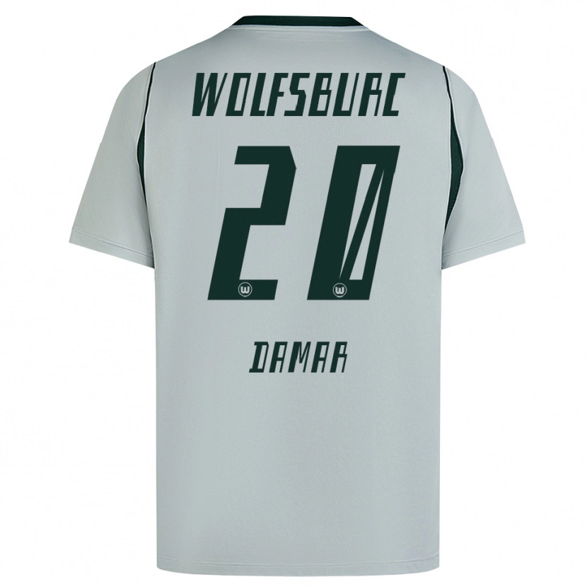 Danxen Damen Muhammed Damar #20 Grau Grün Auswärtstrikot Trikot 2026/27 T-Shirt Schweiz