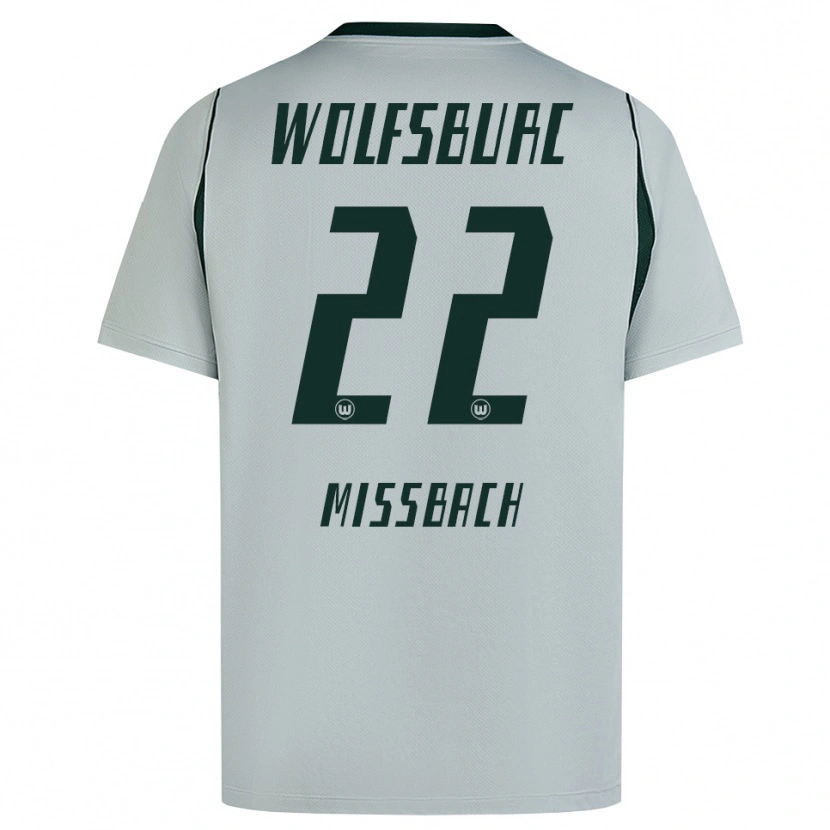 Danxen Damen Jupp Mißbach #22 Grau Grün Auswärtstrikot Trikot 2026/27 T-Shirt Schweiz