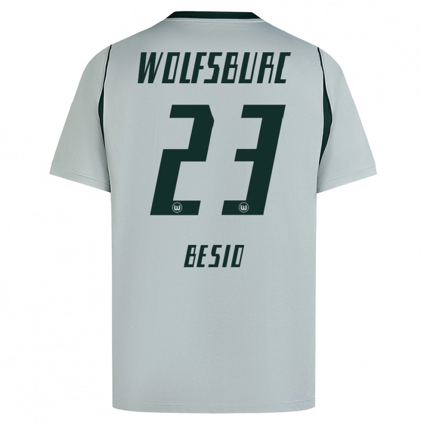 Danxen Damen Alessio Besio #23 Grau Grün Auswärtstrikot Trikot 2026/27 T-Shirt Schweiz