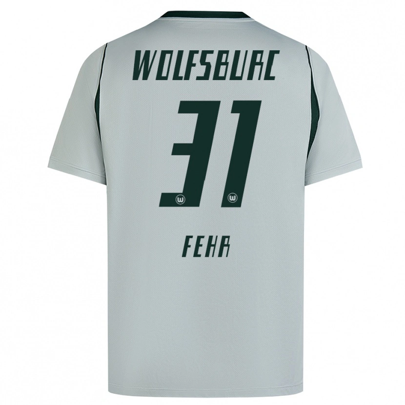 Danxen Damen Henrik Fehr #31 Grau Grün Auswärtstrikot Trikot 2026/27 T-Shirt Schweiz