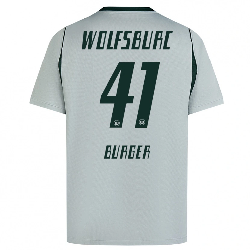 Danxen Damen Jan Bürger #41 Grau Grün Auswärtstrikot Trikot 2026/27 T-Shirt Schweiz