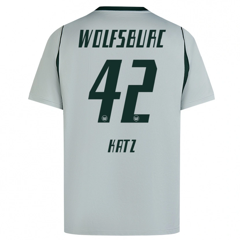 Danxen Damen Bruno Katz #42 Grau Grün Auswärtstrikot Trikot 2026/27 T-Shirt Schweiz