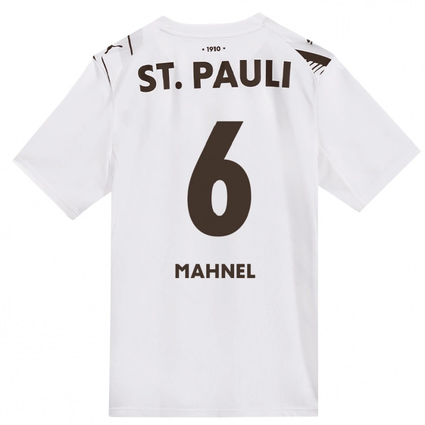 Danxen Damen Thieß Mahnel #6 Kaffee Weiß Rot Auswärtstrikot Trikot 2026/27 T-Shirt Schweiz