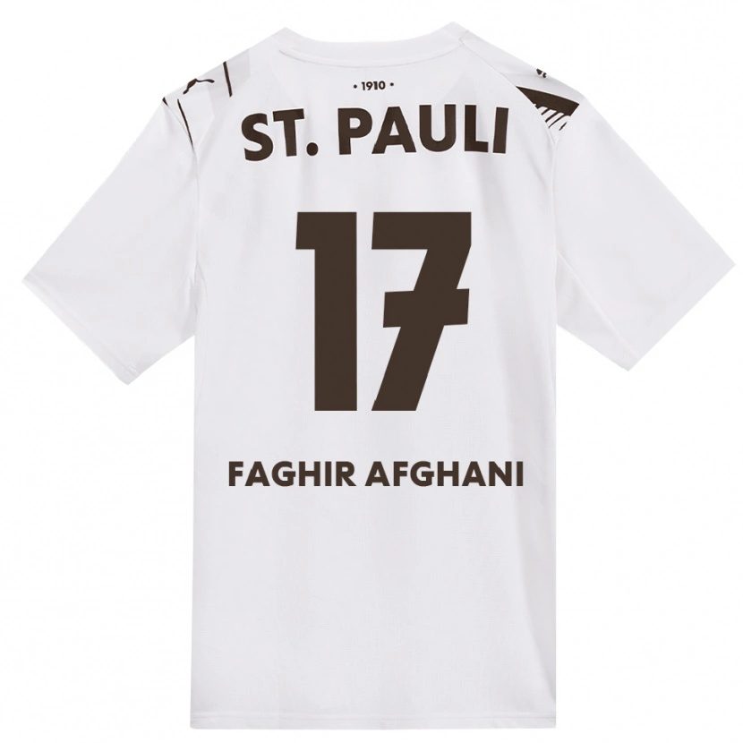 Danxen Damen Younan Faghir Afghani #17 Kaffee Weiß Rot Auswärtstrikot Trikot 2026/27 T-Shirt Schweiz