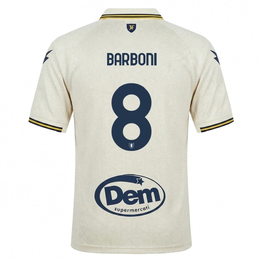 Danxen Damen David Barboni #8 Oldlace Gelb Schwarz Auswärtstrikot Trikot 2026/27 T-Shirt Schweiz