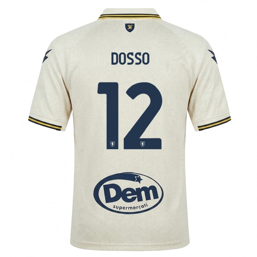Danxen Damen Aboubaka Dosso #12 Oldlace Gelb Schwarz Auswärtstrikot Trikot 2026/27 T-Shirt Schweiz