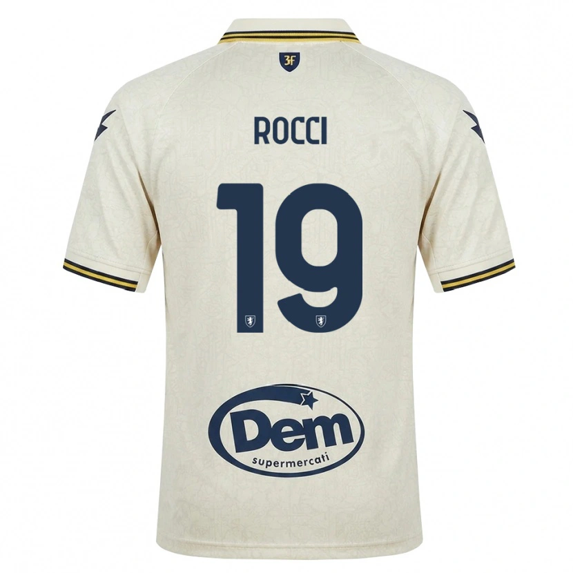 Danxen Damen Valerio Rocci #19 Oldlace Gelb Schwarz Auswärtstrikot Trikot 2026/27 T-Shirt Schweiz