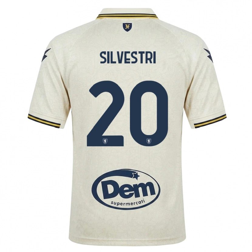 Danxen Damen Manuel Silvestri #20 Oldlace Gelb Schwarz Auswärtstrikot Trikot 2026/27 T-Shirt Schweiz