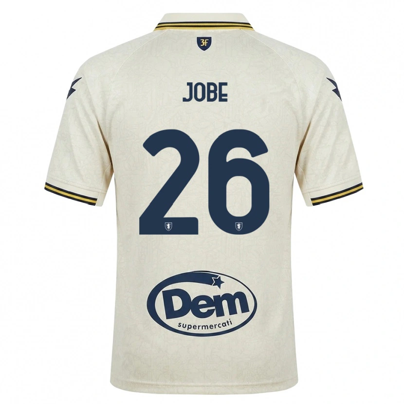 Danxen Damen Amadou Jobe #26 Oldlace Gelb Schwarz Auswärtstrikot Trikot 2026/27 T-Shirt Schweiz