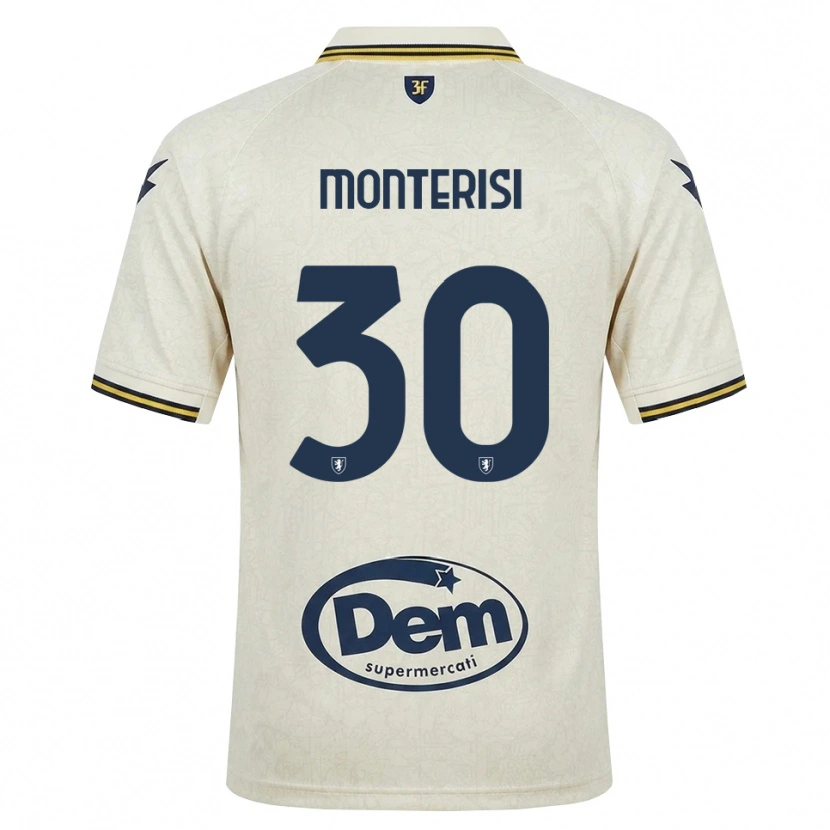 Danxen Damen Ilario Monterisi #30 Oldlace Gelb Schwarz Auswärtstrikot Trikot 2026/27 T-Shirt Schweiz