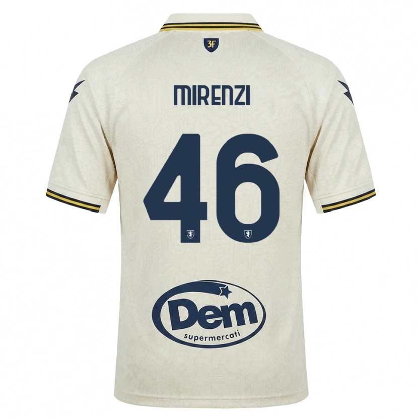 Danxen Damen Andrea Mirenzi #46 Oldlace Gelb Schwarz Auswärtstrikot Trikot 2026/27 T-Shirt Schweiz