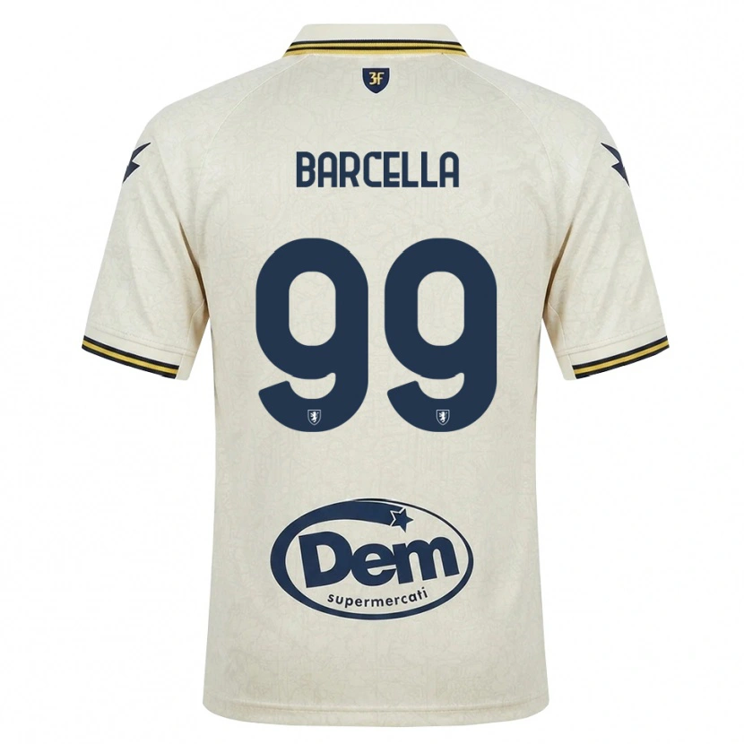 Danxen Damen Kevin Barcella #99 Oldlace Gelb Schwarz Auswärtstrikot Trikot 2026/27 T-Shirt Schweiz