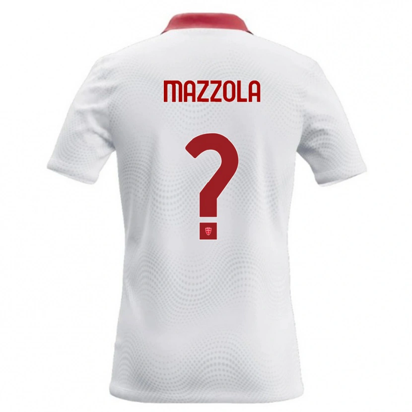 Danxen Damen Emanuele Mazzola #0 Weiß Rot Auswärtstrikot Trikot 2026/27 T-Shirt Schweiz