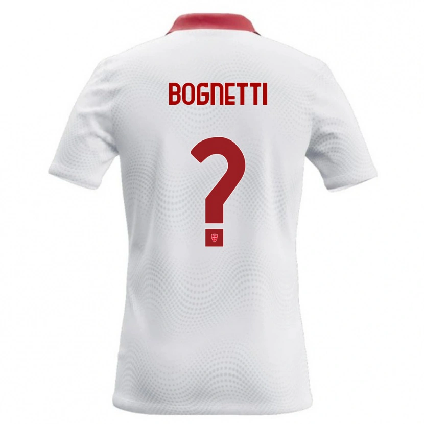 Danxen Damen Federico Bognetti #0 Weiß Rot Auswärtstrikot Trikot 2026/27 T-Shirt Schweiz