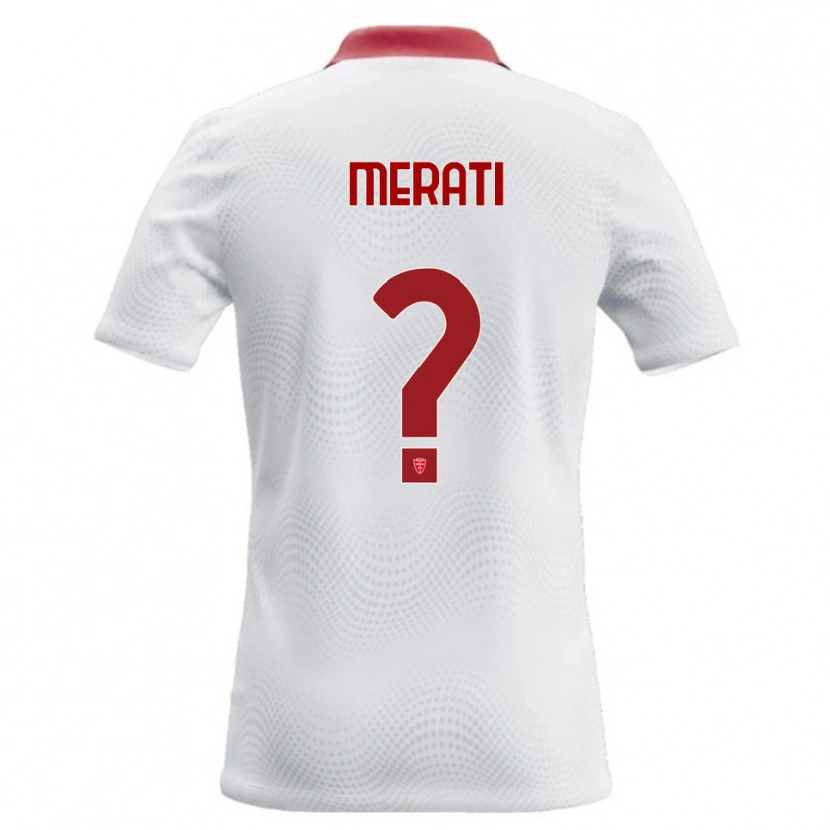 Danxen Damen Mattia Merati #0 Weiß Rot Auswärtstrikot Trikot 2026/27 T-Shirt Schweiz