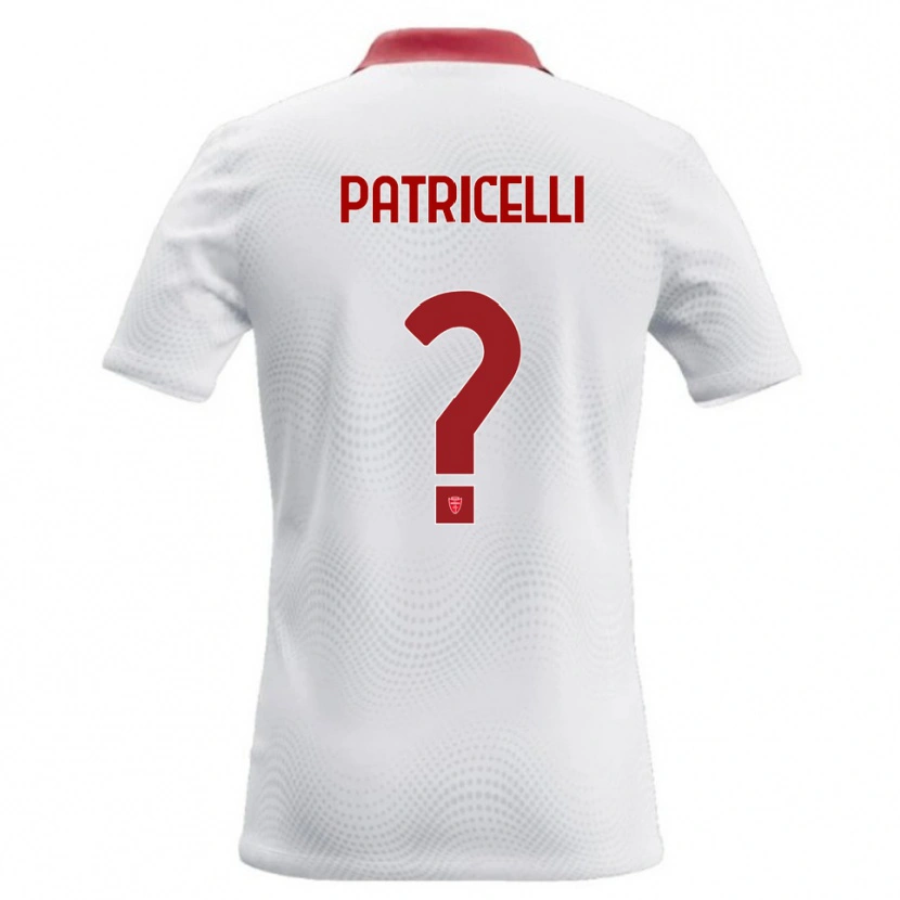 Danxen Damen Raffaele Patricelli #0 Weiß Rot Auswärtstrikot Trikot 2026/27 T-Shirt Schweiz