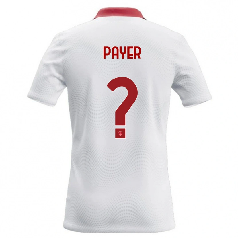 Danxen Damen Leonardo Payer #0 Weiß Rot Auswärtstrikot Trikot 2026/27 T-Shirt Schweiz