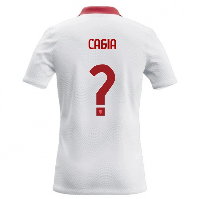 Danxen Damen Gabriele Cagia #0 Weiß Rot Auswärtstrikot Trikot 2026/27 T-Shirt Schweiz