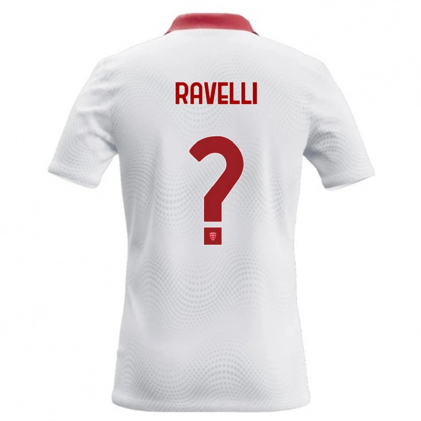 Danxen Damen Etienne Ravelli #0 Weiß Rot Auswärtstrikot Trikot 2026/27 T-Shirt Schweiz