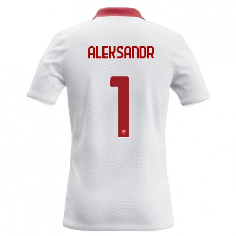 Danxen Damen Aleksandr Ballabio #1 Weiß Rot Auswärtstrikot Trikot 2026/27 T-Shirt Schweiz