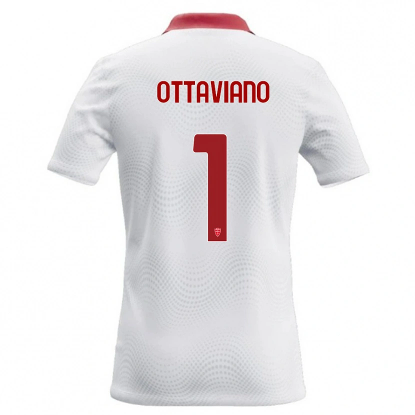 Danxen Damen Alessandro Ottaviano #1 Weiß Rot Auswärtstrikot Trikot 2026/27 T-Shirt Schweiz