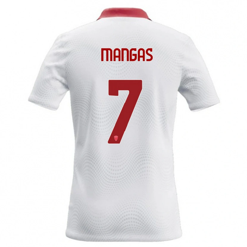 Danxen Damen Ricardo Mangas #7 Weiß Rot Auswärtstrikot Trikot 2026/27 T-Shirt Schweiz