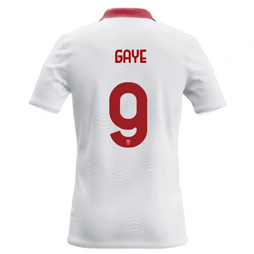 Danxen Damen Mamadou Gaye #9 Weiß Rot Auswärtstrikot Trikot 2026/27 T-Shirt Schweiz