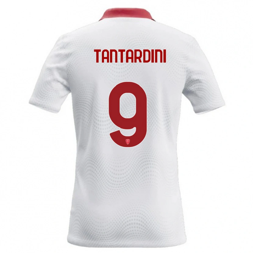 Danxen Damen Tommaso Tantardini #9 Weiß Rot Auswärtstrikot Trikot 2026/27 T-Shirt Schweiz