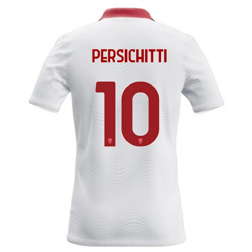 Danxen Damen Matteo Persichitti #10 Weiß Rot Auswärtstrikot Trikot 2026/27 T-Shirt Schweiz