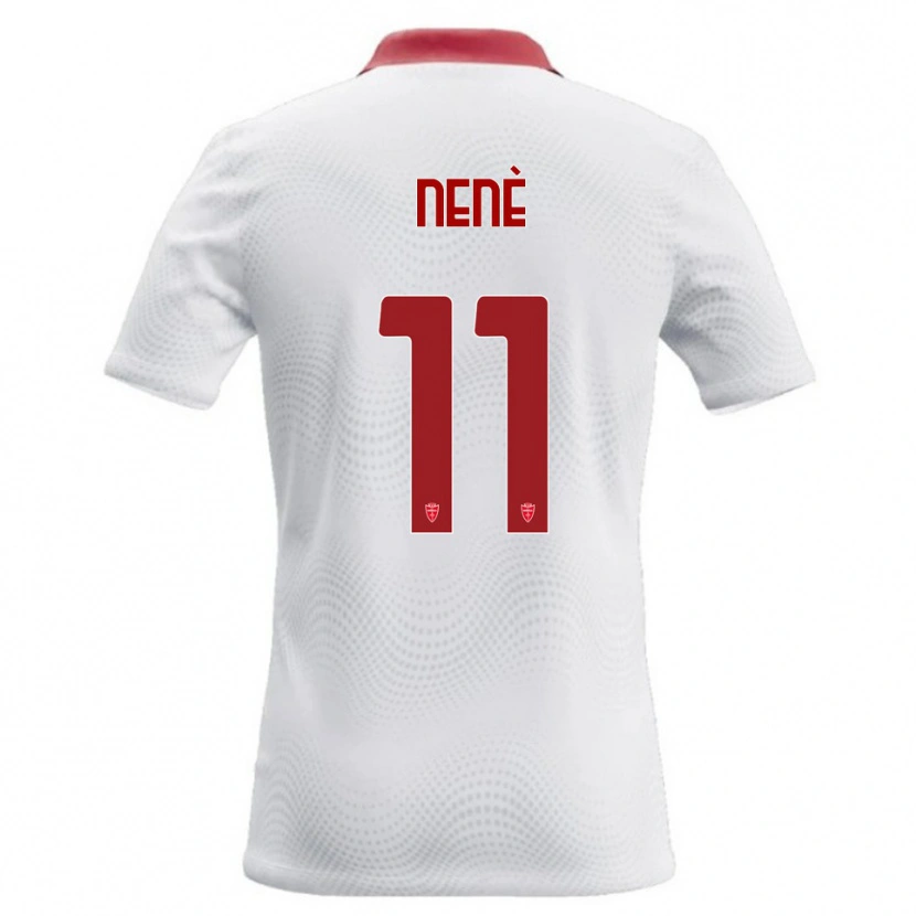 Danxen Damen Stephen Nenè #11 Weiß Rot Auswärtstrikot Trikot 2026/27 T-Shirt Schweiz